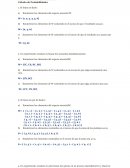 Enumérese los elementos del espacio muestral W.