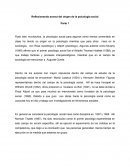 Origen de psicologia social