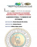 ESCUELA PROFESIONAL DE INGENIERIA AGROINDUSTRIAL Y COMERCIO EXTERIOR