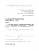 DICTAMEN PROCURADURÍA GENERAL DE JUSTICIA DEL ESTADO DE CHIAPAS