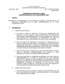 Informe de situacion de obra