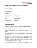 Informa psicopedagogico