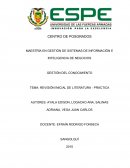 REPORTE GESTION CONOCIMIENTO I