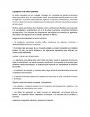 Legislación en el sector petrolero