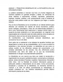 UNIDAD 1. PRINCIPIOS GENERALES DE LA ESTADÍSTICA EN LAS ORGANIZACIONES.