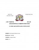 LOS 7 HÁBITOS DE LOS ADOLECENTES ALTAMENTE EFECTIVOS