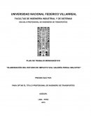 COMO SE DA UNA ELABORACIÓN DEL ESTUDIO DE IMPACTO VIAL GALERÍA FERIAL MALVITEC