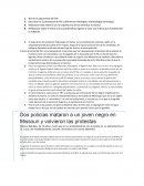 Trabajo sobre Mississippi en Llamas