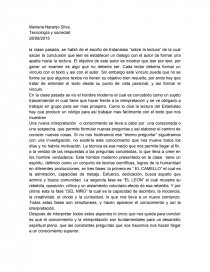 Tecno y sociedad. Página 1
