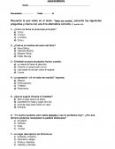 Prueba nada me resulta ¿Como se llama el personaje principal?