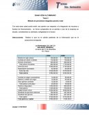 Tarea 2 Método de porcientos integrales parcial y total