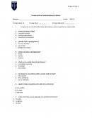 Prueba Lectura Complementaria 1º básico