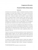 Competencia electoral