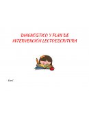 Diagnostico lectoescritura