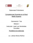 Actividad Conceptualización de los principios básicos de la RIEMS