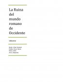 El Imperio Romano de Occidene