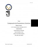 Comparación de Prestaciones y Servicios