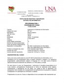 ESCUELA DE INFORMÁTICA PROGRAMACION 1