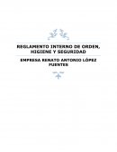 El nuevo Reglamento Interno de orden higiene y seguridad