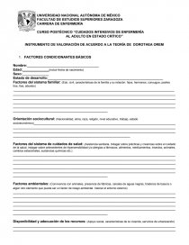 CURSO POSTÉCNICO “CUIDADOS INTENSIVOS DE ENFERMERÍA AL ADULTO EN ESTADO CRÍTICO”. Página 1