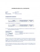 INFORMACIÓN BÁSICA DE LA CONTRAPARTE Nombre: EXCEL CREDIT