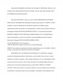 Sentencia con Allanamiento