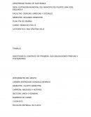 INVESTIGAR EL CONTRATO DE PROMESA, SUS OBLIGACIONES PREIVIAS Y POSTERIORES.