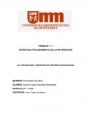 En estas líneas hablaremos sobre “La teoría del procesamiento de la información”