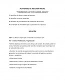 Actividades de reflexión inicial “Tomémonos un tinto seamos amigos”