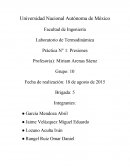 Laboratorio de Termodinámica Práctica N° 1: Presiones