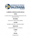 LA INFLUENCIA DE LAS REDES SOCIALES EN LOS ADOLESCENTES