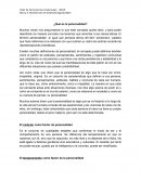 ¿Qué es la personalidad? El carácter como factor de personalidad