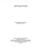 COMO SE DA EL INFORME PRACTICA FISICOQUIMICA “MASAS, VOLUMENES Y TITULACIÓN”