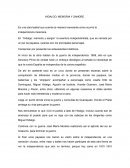 Ensayo de la obra Hidalgo. memoria y sangre