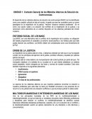 UNIDAD 1. Contexto General de los Métodos Alternos de Solución de Controversias.