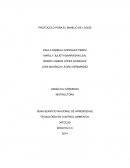 Protocolo para el manejo de lodos