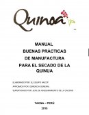 MANUAL BUENAS PRÁCTICAS DE MANUFACTURA