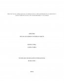 PROYECTAR EL MERCADO DE ACUERDO CON EL TIPO DE PRODUCTO O SERVICIO Y CARACTERÍSTICAS DE LOS CONSUMIDORES Y USUARIOS