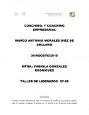 COACHING, Y COACHING EMPRESARIAL