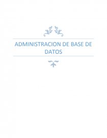 Bases de datos en Red Hat. Página 1