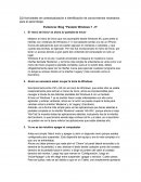 Las grandes Actividades de contextualización e identificación de conocimientos necesarios para el aprendizaje