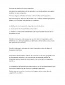 Factores de distribución de parásitos