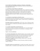 Enfermedades causadas por alimentos contaminados
