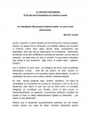 EL DESAFIÓ NEORIBERAL