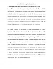 Hanson plc. Página 1