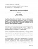 Reseña UNA INTRODUCCIÓN A LA TEORÍA Y LA PRÁCTICA DEL ANÁLISIS DE POLÍTICAS PÚBLICAS