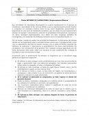 Informe de laboratorio Generalidades