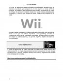 Sistemas de informacion de marketing. La wii de nintendo