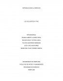 La gran Ley de justicia y paz