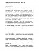 RESUMEN DEL CASO: SENTENCIA CONSULTA 286-2013 AREQUIPA